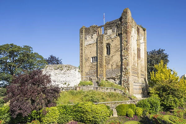 Guildford castle  /  keep, Guildford, Surrey, England, UK