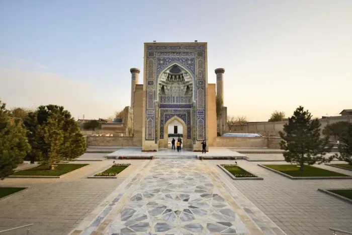 Framed Print : Gur-e-Amir mausoleum of the Asian conqueror Timur (also known as Tamerlane, 1336-1405) Framed Print : Gur-e-Amir mausoleum of the Asian conqueror Timur (also known as Tamerlane, 1336-1405)