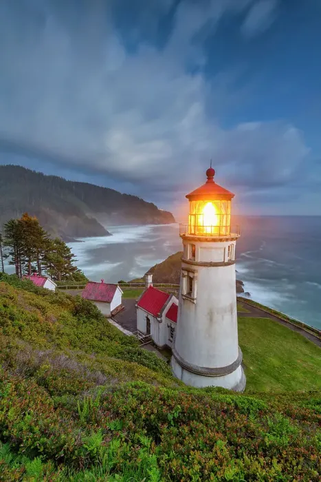 Framed Print : Haceta Head Lighthouse, Oregon, USA Framed Print : Haceta Head Lighthouse, Oregon, USA