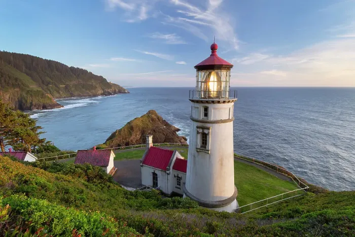Framed Print : Haceta Head Lighthouse, Oregon, USA Framed Print : Haceta Head Lighthouse, Oregon, USA