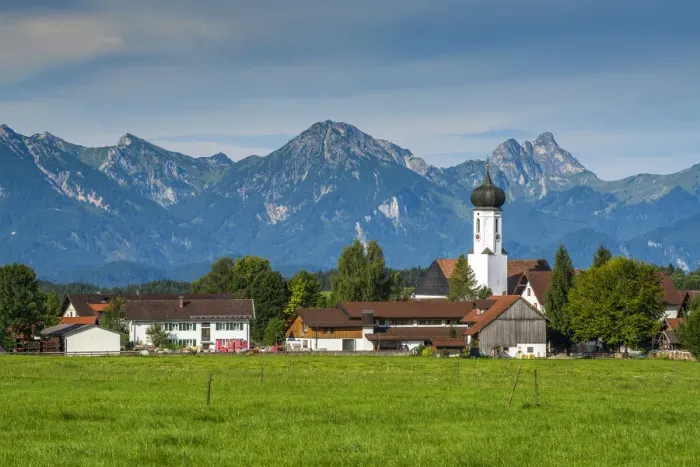 Framed Print : Halblech, Bavaria, Germany Framed Print : Halblech, Bavaria, Germany