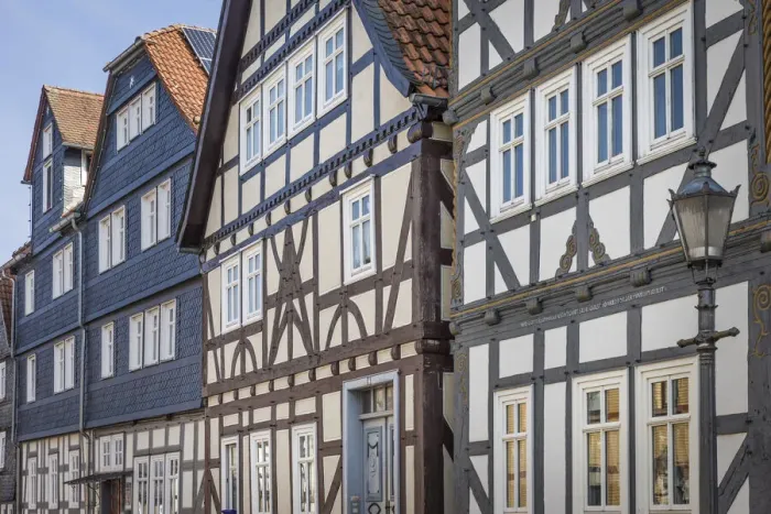 Framed Print : Half-timbered houses in the old town of Frankenberg (Eder), Hesse, Germany Framed Print : Half-timbered houses in the old town of Frankenberg (Eder), Hesse, Germany