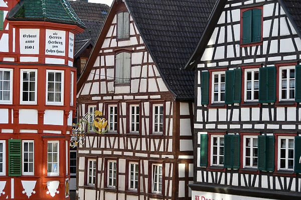 Half timbered houses at Schiltach, Black Forest (Schwarzwald), Germany