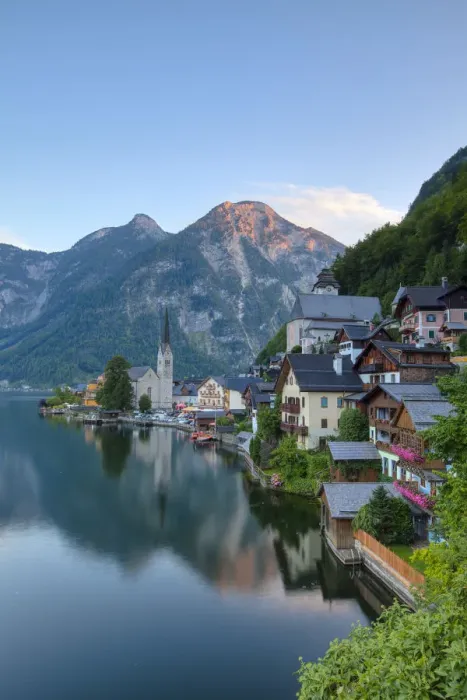 Framed Print : Hallstatt, Hallstattersee, Oberosterreich, Upper Austria, Austria Framed Print : Hallstatt, Hallstattersee, Oberosterreich, Upper Austria, Austria