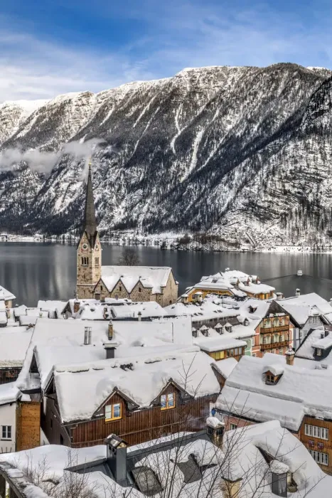 Framed Print : Hallstatt, Upper Austria, Austria Framed Print : Hallstatt, Upper Austria, Austria
