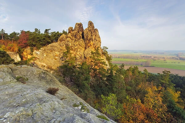 'Hamburger Wappen'sandstone formations, part of the Devils Wall