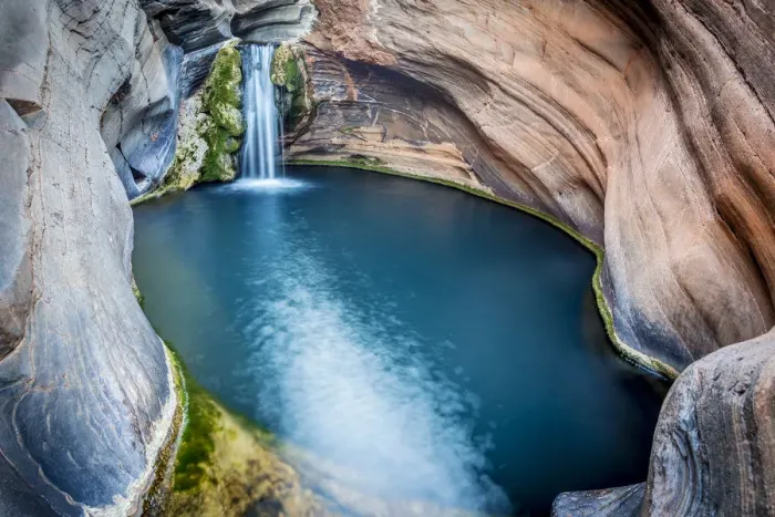 Framed Print : Hamersley Gorge, Spa Pool, Karijini National Park, North West, Western Australia Framed Print : Hamersley Gorge, Spa Pool, Karijini National Park, North West, Western Australia