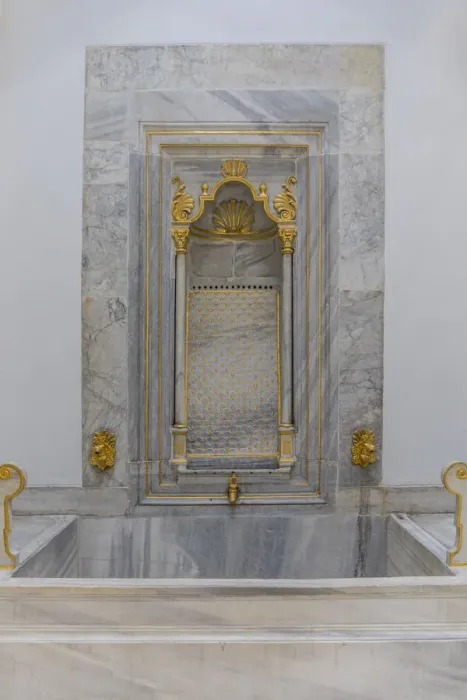 Framed Print : Hammam in the The Harem, Topkapi Palace, Istanbul, Turkey