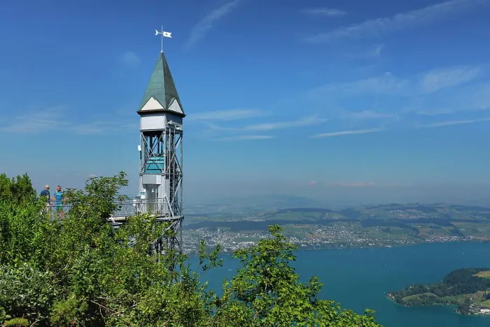 Framed Print : Hammetschwand Lift on Buergenstock Mountain, Canton Niewalden, Lake Lucerne, Switzerland Framed Print : Hammetschwand Lift on Buergenstock Mountain, Canton Niewalden, Lake Lucerne, Switzerland