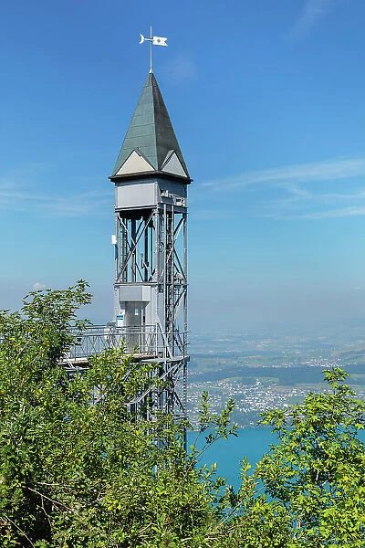 Hammetschwand Lift on Buergenstock Mountain, Canton Niewalden, Lake Lucerne, Switzerland