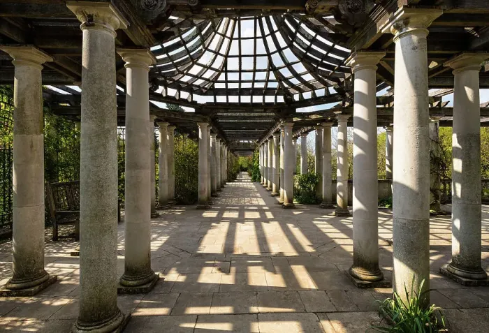 Framed Print : Hampstead Pergola, London, England Framed Print : Hampstead Pergola, London, England