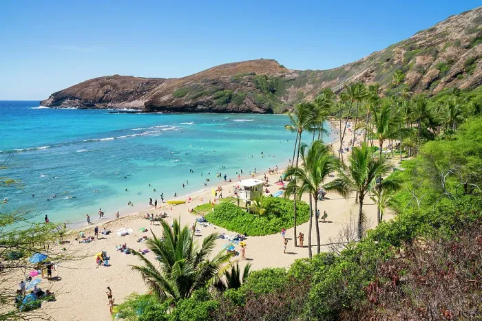 Framed Print : Hanauma Bay, Hanauma Beach Oahu, Hawaii, USA Framed Print : Hanauma Bay, Hanauma Beach Oahu, Hawaii, USA