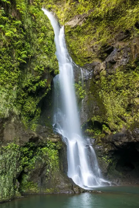 Framed Print : Hanawi Falls, Maui, Hawaii, USA Framed Print : Hanawi Falls, Maui, Hawaii, USA