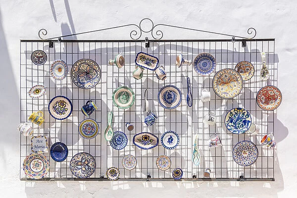 Handmade ceramics crafts souvenirs in Betancuria, Fuerteventura, Canary Islands, Spain