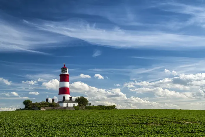 Framed Print : Happisburgh Lighthouse, Happisburgh, Norfolk, England Framed Print : Happisburgh Lighthouse, Happisburgh, Norfolk, England