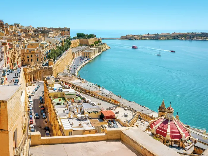 Framed Print : Harbor View, Valletta, Malta Framed Print : Harbor View, Valletta, Malta