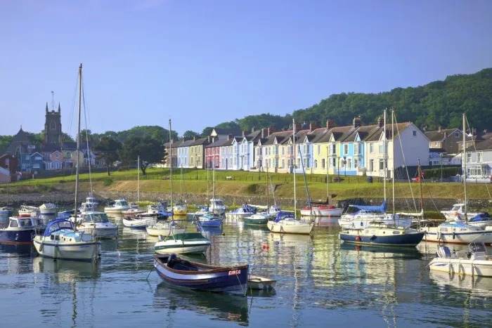 Framed Print : The Harbour at Aberaeron, Cardigan Bay, Wales, United Kingdom, Europe Framed Print : The Harbour at Aberaeron, Cardigan Bay, Wales, United Kingdom, Europe