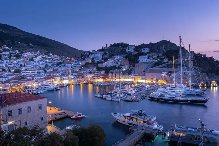 Framed Print : Harbour of Hydra Town, Hydra (Ydra), Saronic Islands, Greece Framed Print : Harbour of Hydra Town, Hydra (Ydra), Saronic Islands, Greece