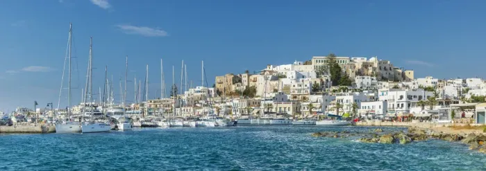 Framed Print : Harbour of Naxos Town, Naxos, Cyclade Islands, Greece Framed Print : Harbour of Naxos Town, Naxos, Cyclade Islands, Greece
