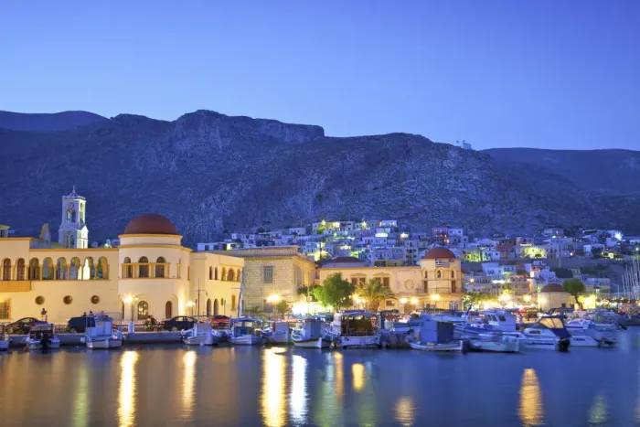 Framed Print : Harbour At Pothia At Dusk, Kalymnos, Dodecanese, Greek Islands, Greece, Europe Framed Print : Harbour At Pothia At Dusk, Kalymnos, Dodecanese, Greek Islands, Greece, Europe
