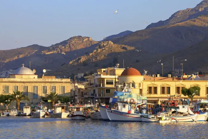 Framed Print : Harbour At Pothia, Kalymnos, Dodecanese, Greek Islands, Greece, Europe Framed Print : Harbour At Pothia, Kalymnos, Dodecanese, Greek Islands, Greece, Europe