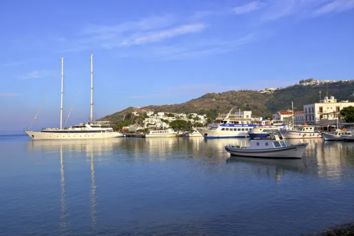 Framed Print : Harbour At Skala, Patmos, Dodecanese, Greek Islands, Greece, Europe Framed Print : Harbour At Skala, Patmos, Dodecanese, Greek Islands, Greece, Europe