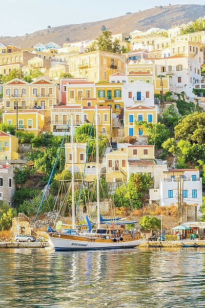 Harbour, Symi, Dodecanese Islands, Greece