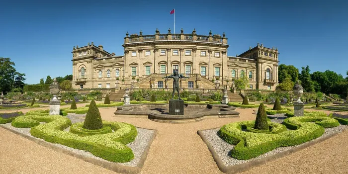 Framed Print : Harewood House Gardens, Harewood, Leeds, West Yorkshire, England Framed Print : Harewood House Gardens, Harewood, Leeds, West Yorkshire, England