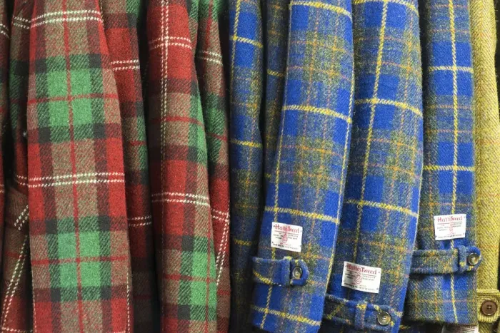 Framed Print : Harris tweed jackets, Isle of Harris, Outer Hebrides, Scotland, UK Framed Print : Harris tweed jackets, Isle of Harris, Outer Hebrides, Scotland, UK