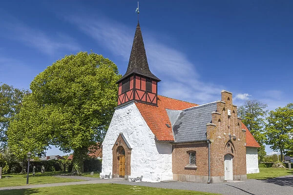 Hasle Church in west Bornholm, Denmark