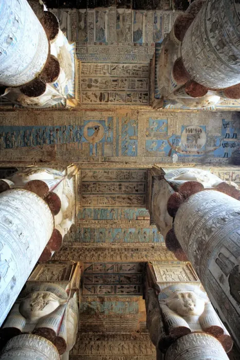 Framed Print : Hathor temple, Dendera, Egypt Framed Print : Hathor temple, Dendera, Egypt
