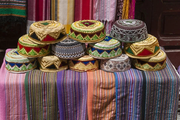 Hats, Medina Souk, Marrakech, Morocco