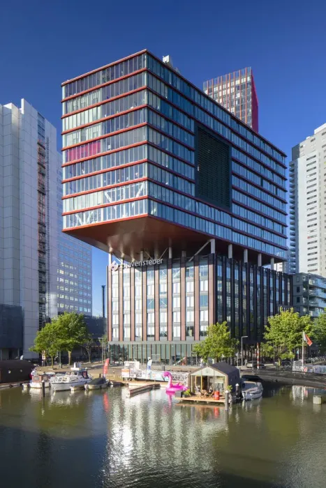 Framed Print : Havensteder building in Leuvehaven, Rotterdam, Zuid Holland, Netherlands Framed Print : Havensteder building in Leuvehaven, Rotterdam, Zuid Holland, Netherlands