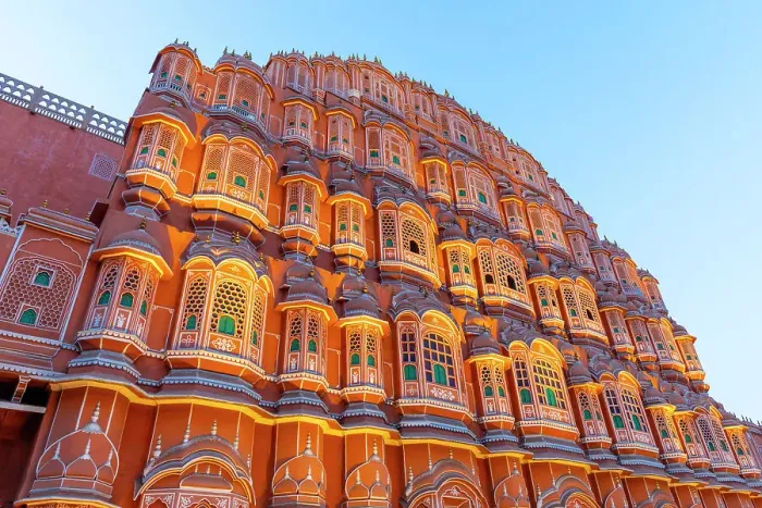 Framed Print : Hawa Mahal at Dusk, Jaipur, Rajasthan, India, South Asia Framed Print : Hawa Mahal at Dusk, Jaipur, Rajasthan, India, South Asia