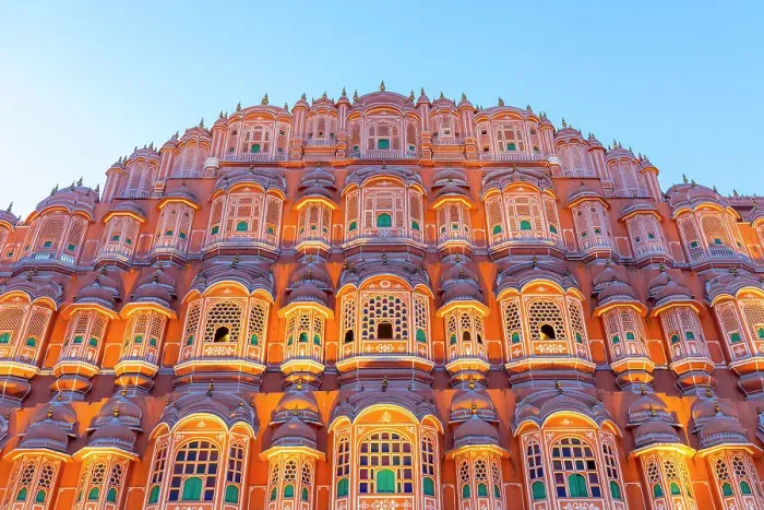 Framed Print : Hawa Mahal at Dusk, Jaipur, Rajasthan, India, South Asia Framed Print : Hawa Mahal at Dusk, Jaipur, Rajasthan, India, South Asia