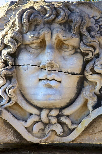 Head of Medusa, Temple of Apollo, Didyma, Turkey