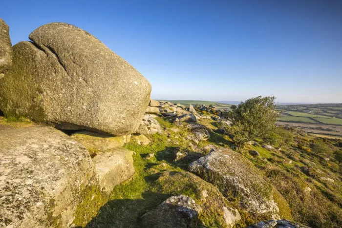 Framed Print : Helman Tor, Bodmin Moor, Cornwall, England, UK Framed Print : Helman Tor, Bodmin Moor, Cornwall, England, UK