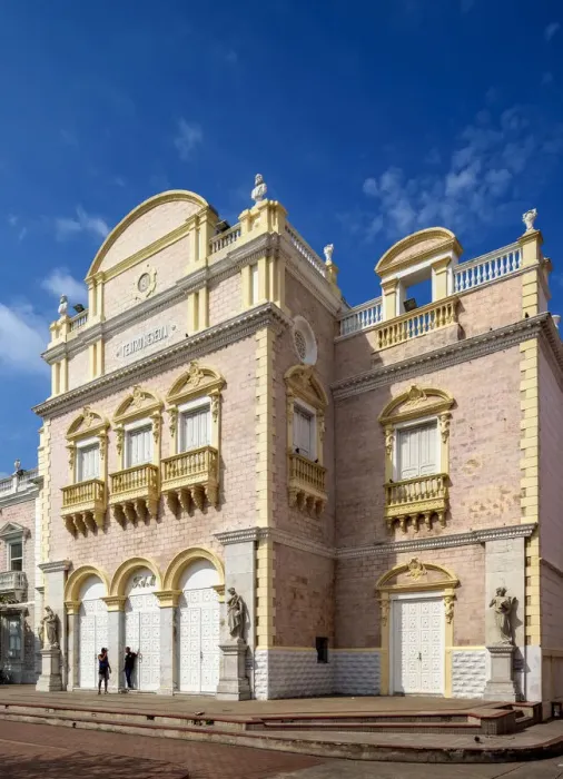 Framed Print : Heredia or Adolfo Mejia Theatre, Old Town, Cartagena, Bolivar Department, Colombia Framed Print : Heredia or Adolfo Mejia Theatre, Old Town, Cartagena, Bolivar Department, Colombia
