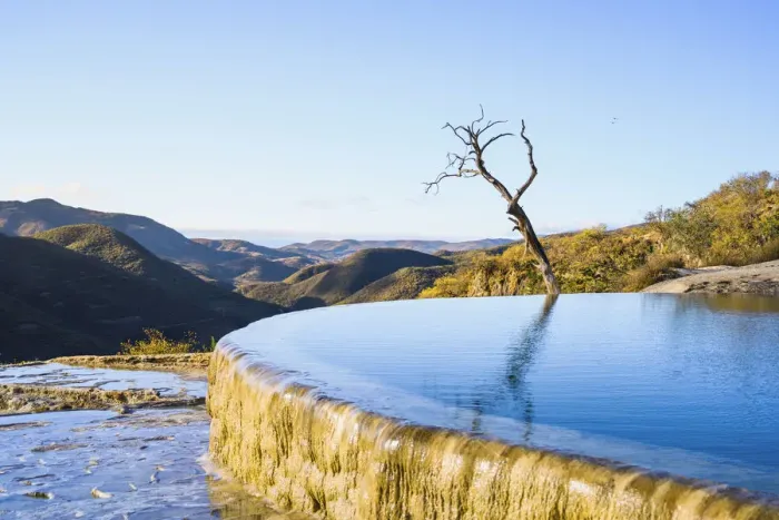 Framed Print : Hierve el Agua, Oaxaca state, Mexico Framed Print : Hierve el Agua, Oaxaca state, Mexico