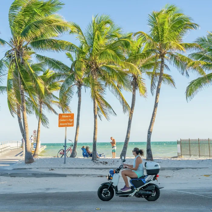 Framed Print : Higgs Beach, Key West, Florida, USA Framed Print : Higgs Beach, Key West, Florida, USA