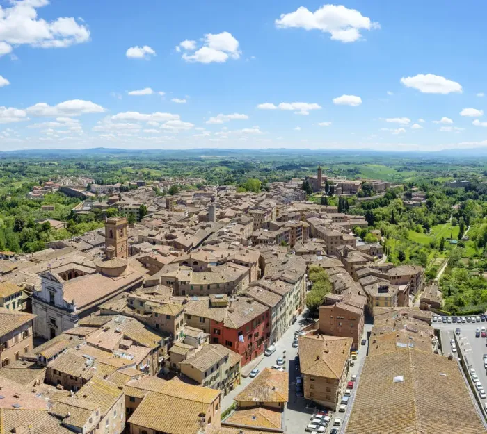 Framed Print : High angle view of buildings in old town. UNESCO World Heritage Site, Siena, Tuscany Framed Print : High angle view of buildings in old town. UNESCO World Heritage Site, Siena, Tuscany