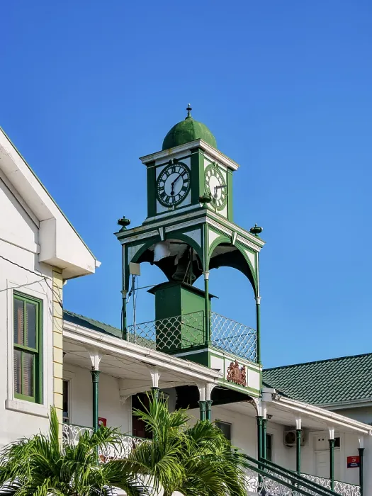 Framed Print : High Court Building, detailed view, Belize City, Belize District, Belize Framed Print : High Court Building, detailed view, Belize City, Belize District, Belize
