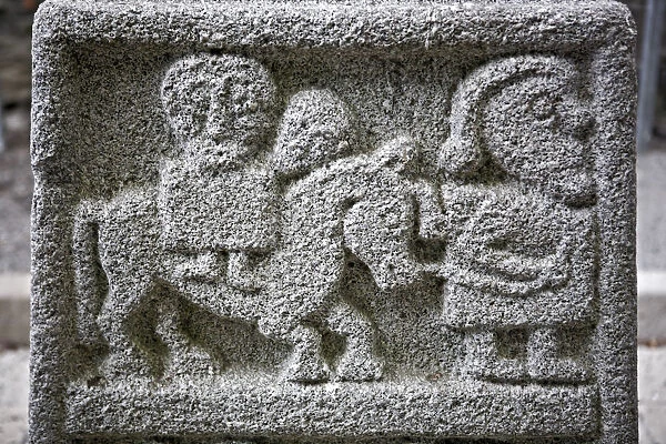 High Cross (8-9 century), Moone, County Kildare, Ireland