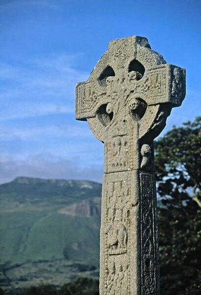 High Cross, Drumcliff Church, Yeats Country, Co