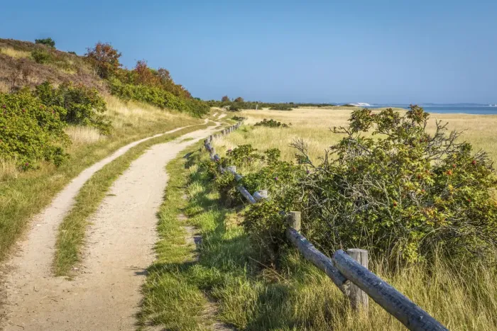 Framed Print : Hiking trail on the Wadden side of Keitum, Sylt, Schleswig-Holstein, Germany Framed Print : Hiking trail on the Wadden side of Keitum, Sylt, Schleswig-Holstein, Germany
