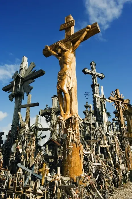 Framed Print : Hill of Crosses Framed Print : Hill of Crosses