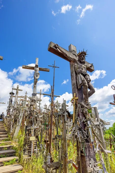 Framed Print : Hill of Crosses, Siauliai, Lithuania Framed Print : Hill of Crosses, Siauliai, Lithuania