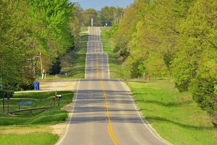 Framed Print : Hills on Route 66, near Lebanon, Missouri, USA Framed Print : Hills on Route 66, near Lebanon, Missouri, USA