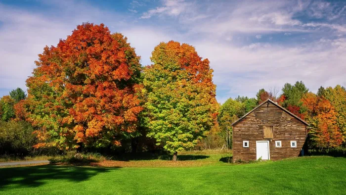 Framed Print : Hilltop shed in autumn, Adirondack Mountains, New York, USA Framed Print : Hilltop shed in autumn, Adirondack Mountains, New York, USA