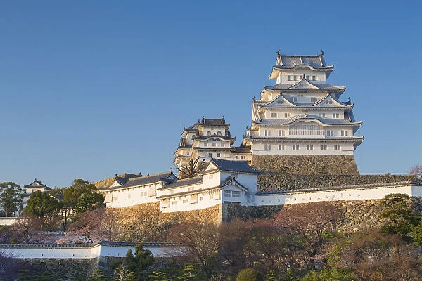 Himeji Castle (UNESCO World Heritage site), Himeji, Kansai, Honshu, Japan